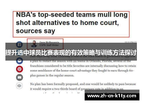 提升选中球员比赛表现的有效策略与训练方法探讨